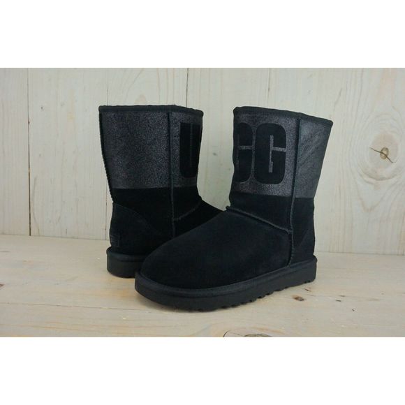uggs classic short sparkle boots